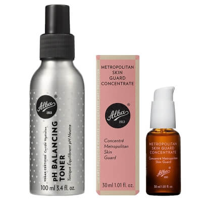 Alba1913 Balancing Toner + Metropolitan Skin Guard Concentrate ZESTAW Tonik mgielka do twarzy 100 ml + Miejski osłonowy koncentrat 30 ml
