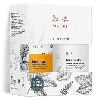 Alkmie Vitamine C Rules Set 2019 ZESTAW Serum rozjaśniające 30 ml + Multiwitaminowy olejek 15 ml