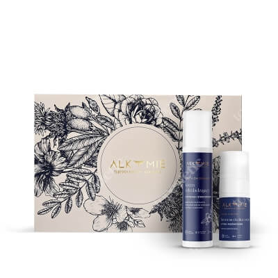 Alkmie Anti Age Set ZESTAW Krem na okolice oczu 15 ml + 24 godzinny krem odmładzająco-liftingujący 50 ml
