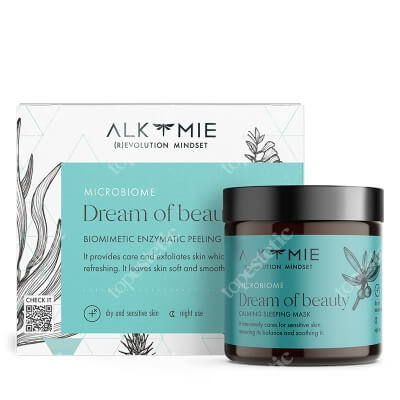 Alkmie Dream Of Beauty Wyciszająca nocna maska-krem 60 ml
