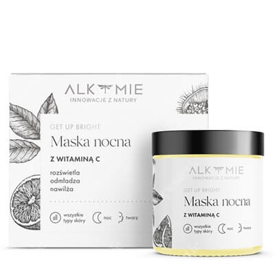 Alkmie Get Up Bright Maska nocna z witaminą C 60 ml