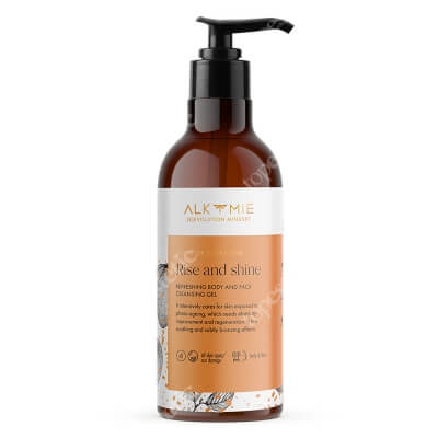 Alkmie Rise And Shine Odświeżający żel do mycia ciała i twarzy 250 ml