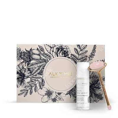 Alkmie Wake Up Set ZESTAW Serum z potrójną witaminą C 30 ml + Roller do twarzy z różowego kwarcu z końcówką pod oczy 1 szt