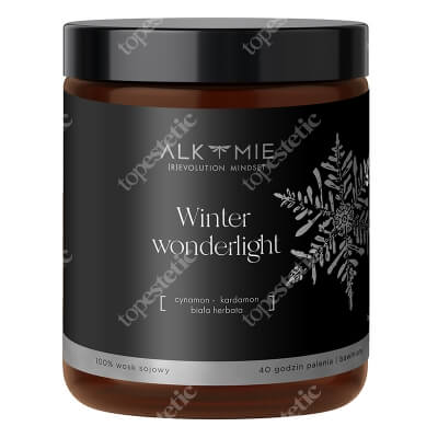 Alkmie Winter Wonderlight Świeca sojowa 180 ml
