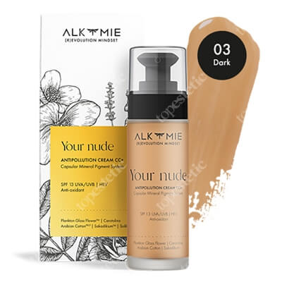 Alkmie Your Nude Krem CC+ (kolor 03 Dark) 30 ml