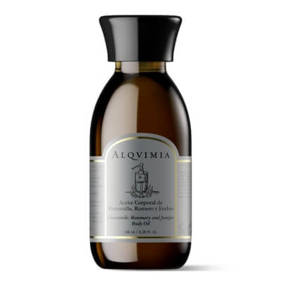 Alqvimia Chamomile, Rosemary and Juniper Body Oil Synergia olejowa, rozmaryn, rumianek, jałowiec 150 ml
