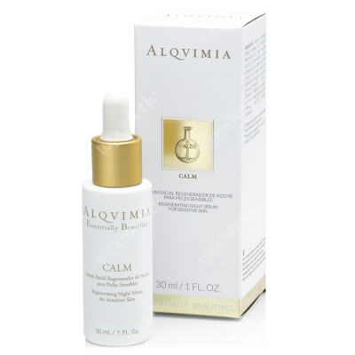 Alqvimia Calm Facial Night Serum For Sensible Skin Łagodzące serum na noc dla cery wrażliwej 30 ml