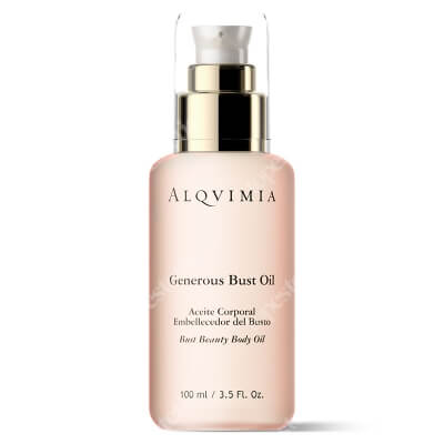 Alqvimia Generous Bust Oil Olej do biustu, wypełniający 100 ml