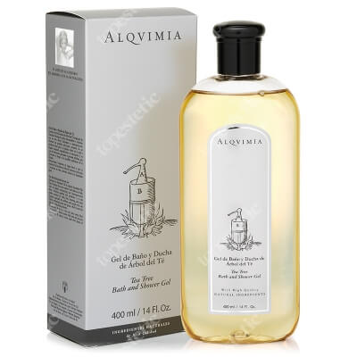 Alqvimia Tea Tree Bath and Shower Gel Żel pod prysznic, Drzewo herbaciane 400 ml