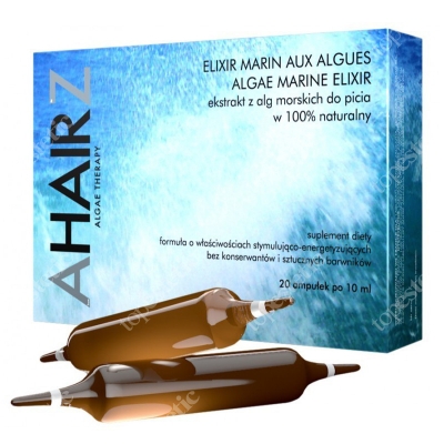 Andre Zagozda Algae Marine Elixir - Hair Ekstrakt z alg morskich do picia, 100% naturalny , 20x 10 ml