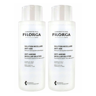 Filorga Anti-Age Micellar Solution DUOPACK Woda micelarna do twarzy i oczu 2x400 ml