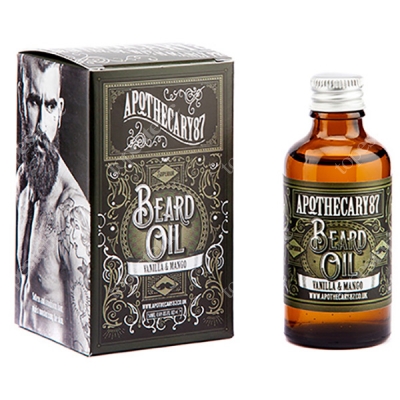 Apothecary 87 Beard Oil Mango & Vanilla Olejek do brody o zapachu mango i wanilii 50 ml