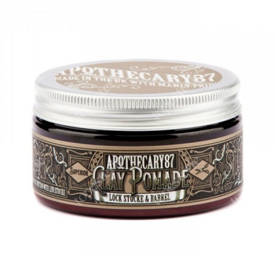 Apothecary 87 Clay Pomade Lock Stocke & Barrel Pomada do włosów 100 g