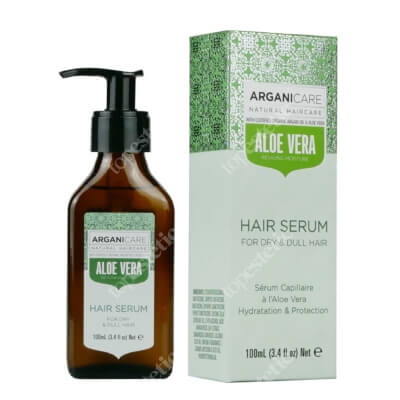 Arganicare Aloe Vera Hair Serum Serum regenerujące do włosów suchych i matowych 100 ml