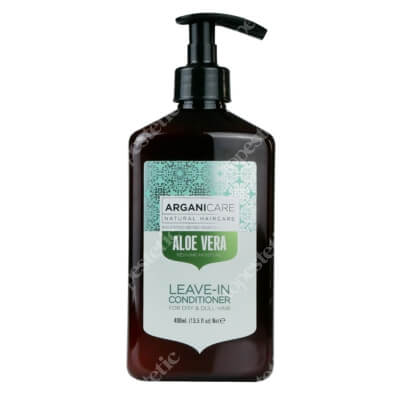 Arganicare Aloe Vera Leave-in Conditioner Odżywka bez spłukiwania do włosów suchych i matowych 400 ml