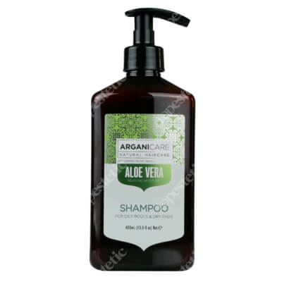 Arganicare Aloe Vera Shampoo Szampon nawilżający z aloesem 400 ml