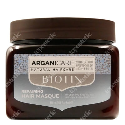 Arganicare Biotin Repairing Mask Maska regenerująca z biotyną 500 ml