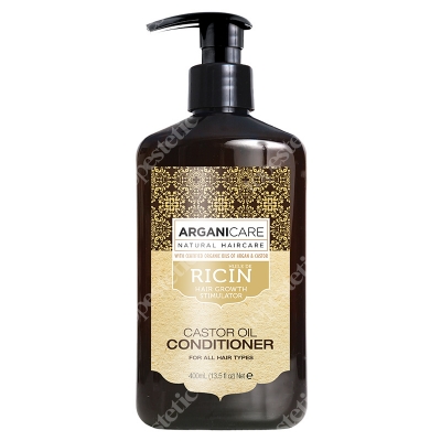 Arganicare Castor Oil Conditioner Odżywka stymulująca porost włosów 400 ml