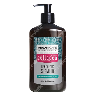 Arganicare Collagen Revitalizing Shampoo Szampon rewitalizujący do cienkich włosów 400 ml