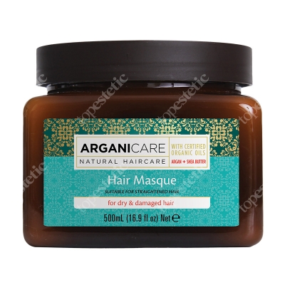 Arganicare Hair Masque For Dry Hair Maska suchych i zniszczonych włosów z masłem Shea 500 ml