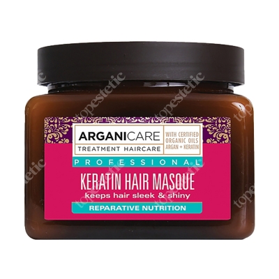 Arganicare Keratin Hair Masque Maska do włosów z keratyną 500 ml