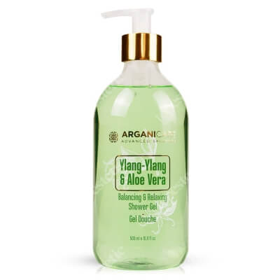 Arganicare Shower Gel - Ylang-Ylang And Aloe Vera Żel pod prysznic z aloesem i ylang 500 ml