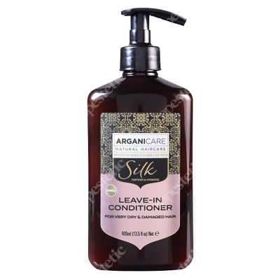 Arganicare Silk Leave In Conditioner For Very Dry Hair Odżywka bez spłukiwania do suchych i zniszczonych włosów z jedwabiem 400 ml