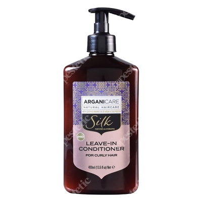 Arganicare Silk Leave In Conditioner Curly Hair Odżywka bez spłukiwania do kręconych włosów z jedwabiem 400 ml