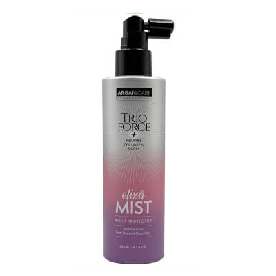 Arganicare Trio Force Keratin Collagen Biotin Elixir Mist Ochronny spray do włosów 200 ml