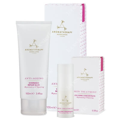 Aromatherapy Associates Anti-Age Set ZESTAW Maska regenerująca 100 ml + Koncentrat pod oczy 15 ml