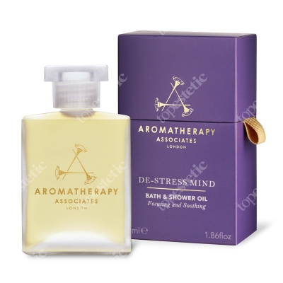 Aromatherapy Associates De-Stress Mind Bath & Shower Oil Odstresowujący olejek do kąpieli i pod prysznic 55 ml