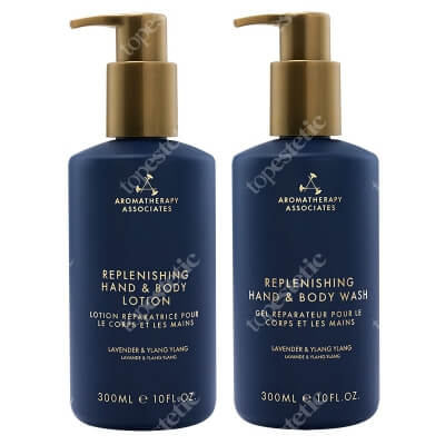 Aromatherapy Associates Hand And Body Set ZESTAW Aromaterapeutyczne mydło w płynie 300 ml + Aromaterapeutyczny balsam do rąk i ciała 300 ml