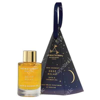 Aromatherapy Associates Relax Deep Bath And Shower Oil Mini moment - Głęboko relaksujący olejek do kąpieli 9 ml