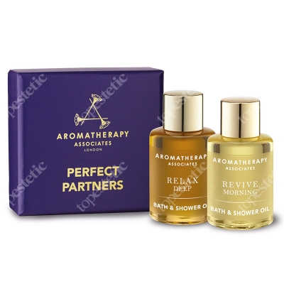 Aromatherapy Associates Perfect Partners ZESTAW dwóch olejków do kąpieli 2 x 9 ml