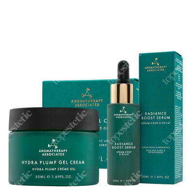 Aromatherapy Associates Radiance Skin ZESTAW Serum rozświetlające skórę 30 ml + Lekki krem nawilżający 50 ml