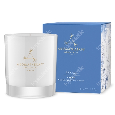 Aromatherapy Associates Relax Candle Relaksująca świeca - mirra i olejek bajowy 1 szt.