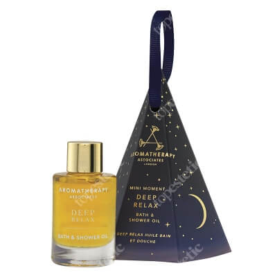 Aromatherapy Associates Relax Deep Bath And Shower Oil Mini moment - Głęboko relaksujący olejek do kąpieli 9 ml