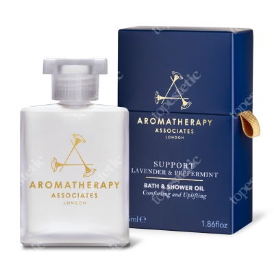 Aromatherapy Associates Support Lavender & Peppermint Bath & Shower Oil Lawendowo-miętowy olejek do kąpieli 55 ml