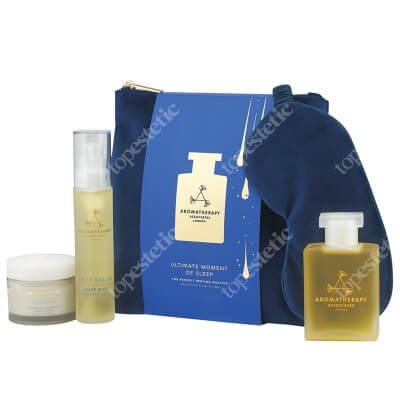 Aromatherapy Associates Ultimate Moment Of Sleep ZESTAW Mgiełka 50 ml + Olejek 55 ml + Balsam do ciała 50 ml + Opaska 1 szt