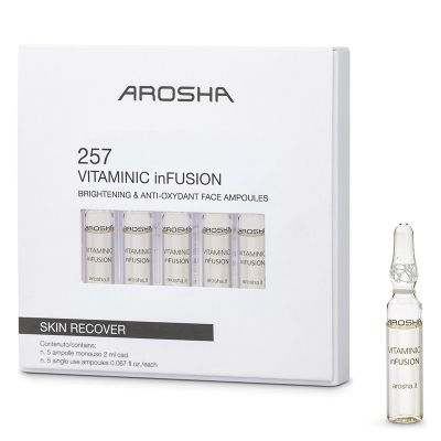 Arosha .257 Vitaminic Infusion Ampułki rozświetlająco-antyoksydacyjne 5x 2ml
