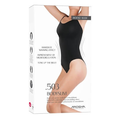 Arosha .503 Body Slim z Dermofibry® Bio Infrared Body rozmiar L/XL (kolor nude) 1 szt