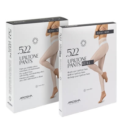 Arosha .522 Up And Tone Pants Leginsy ujędrniające + aktywator rozmiar L/XL 1 szt