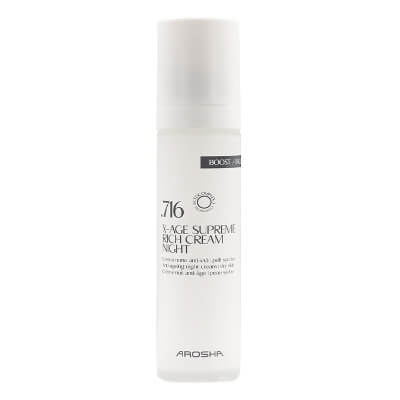 Arosha .716 X-Age Supreme Rich Cream Night Krem anti-aging na noc do skóry suchej 50 ml
