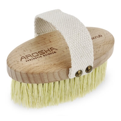 Arosha Natural Brush Naturalna szczotka do suchego peelingu 1 szt
