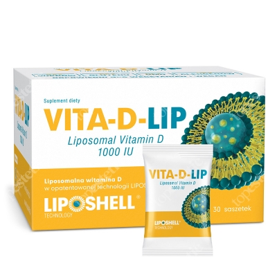 Ascolip Vita-D-LIP 1000 IU Liposomalna witamina D 30 saszetek