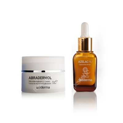 Sesderma Azelac RU Liposomal Serum + Abradermol ZESTAW Serum + Peeling 30 ml, 45 g