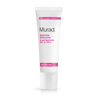Murad Balancing Moisturizer Broad Spectrum SPF 15 PA++ Krem nawilżający do twarzy do skóry mieszanej 50 ml
