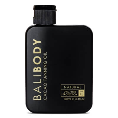 Bali Body Cacao Tanning Oil SPF 15 Olejek do opalania z kakao 100 ml