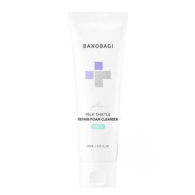 Banobagi Milk Thistle Repair Foam Cleanser Delikatna pianka do mycia twarzy z ostropestem i ekstraktem z wąkroty azjatyckiej 120 ml