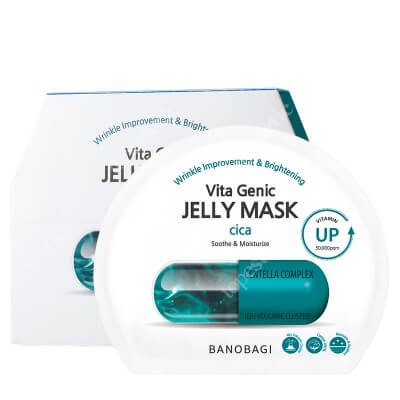 Banobagi Vita Genic Jelly Mask Cica Maseczka w płachcie - nawilżenie 30 ml / 1 szt.